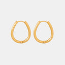 Titanium Steel Huggie Earrings - V.I.P Digital Presence