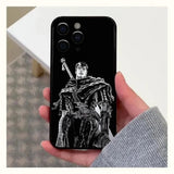 GutsrkiPhone Anime Phone Case 15 New SE Black