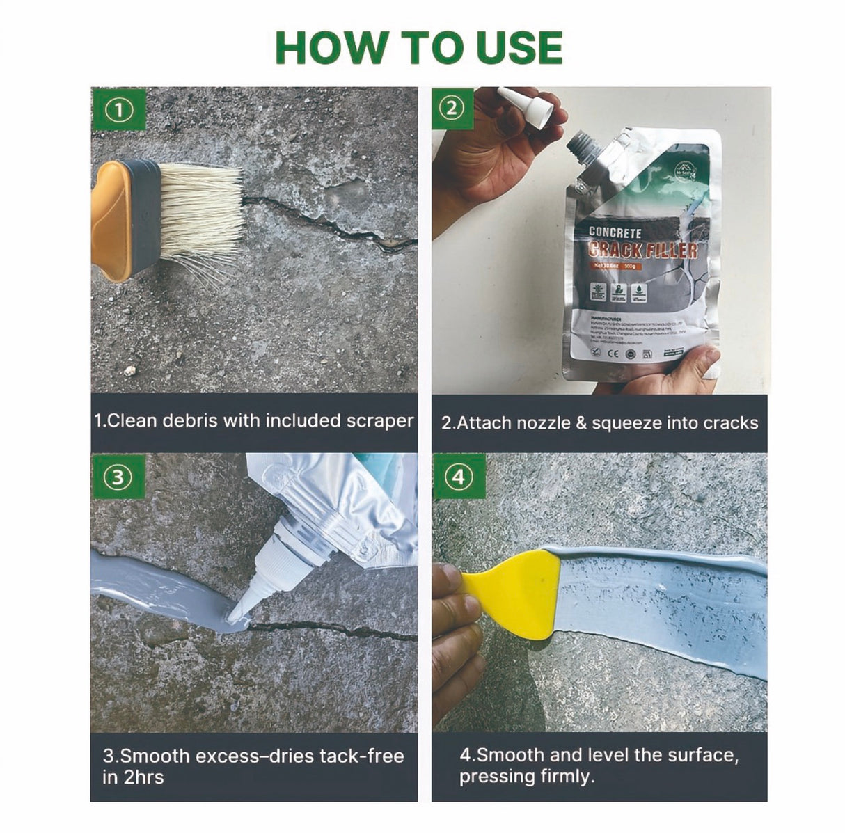 SealFix Concrete Crack Filler