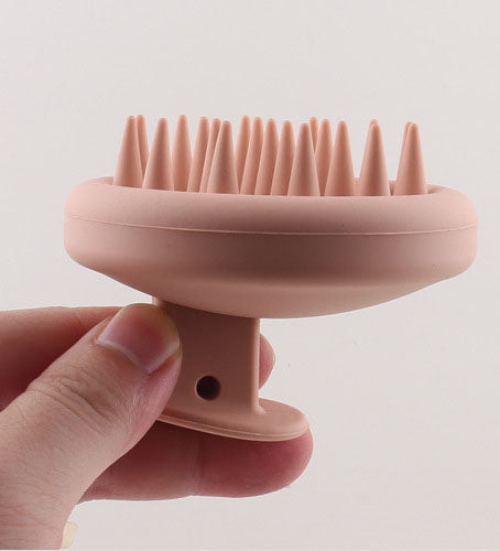Massage silicone hair brush, head massage comb, scalp cleaning massage brush, hair comb - V.I.P Digital Presence