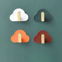 Light Luxury Paste Cloud Sticky Hook Strong Viscose Punch-Free Hook Wall Hanging Traceless Hook Key Hook 4pcs - V.I.P Digital Presence