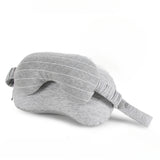 Portable type Eye Mask 2-in-1 Neck Pillow Sweat Cloth Foam Particle Eye Mask Pillow Car Travel Leisure Nap Pillow - V.I.P Digital Presence
