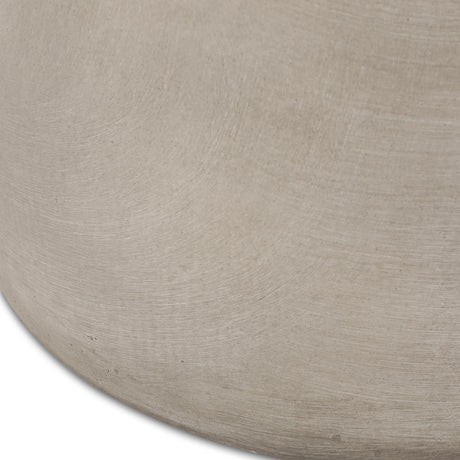 Light Concrete Side Table,Light Gray - V.I.P Digital Presence
