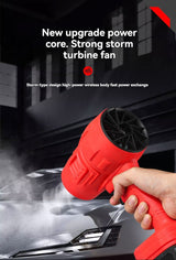 Rechargeable Air Blower Big Tree Industrial Portable Power Tools DIY Excellent for Home Garden Use - V.I.P Digital Presence