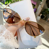 Cat Eye Sunglasses Women Trendy Vintage Vacation Designer Luxury Glasses Lentes De Sol Mujer Lunette Soleil Femme Vasos - V.I.P Digital Presence