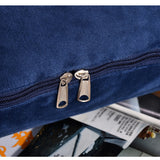 Manta de franela 2 en 1 para sofá de coche, cojín lumbar, manta de aire acondicionado, edredón de retazos plegable, ropa de cama