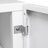Office furniture Copier Cabinet white mobile pedestal file Printer Stand - V.I.P Digital Presence