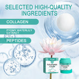 Crema hidratante para el cuidado de la piel que reduce manchas oscuras y líneas finas. Crema antiarrugas hidratante, blanqueadora, reafirmante y regeneradora.