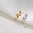Snake shaped false nose nail nose ring human piercing jewelry for men and women - V.I.P Digital Presence