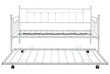 Metal double bed with ear shaft/sturdy/noise reduction/flexible ear shaft/retro style/no need for spring box (LIGHT GREY)