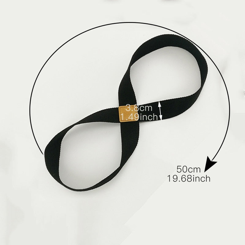 Yoga Stretch Strap Belt 8-shaped Women Pull Up Bands Belt Rope for Wrist Training Gym Pilates Physical Therapy Fitness Equipment - V.I.P Digital Presence