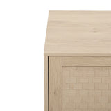 4 Door Accent Cabinet Sideboard Buffet Storage Cabinet with Adjustable Shelf for Entryway Living Room Bedroom - V.I.P Digital Presence