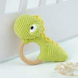 Carving Name Baby Soothing Bell Newborn Gift Bath Gift Knitted Cartoon Doll