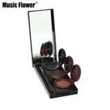Music Flower Brand Makeup Eyeliner Gel & Eyebrow Powder Palette Waterproof Lasting Smudgeproof Cosmetics Eye Brow Enhancers - V.I.P Digital Presence