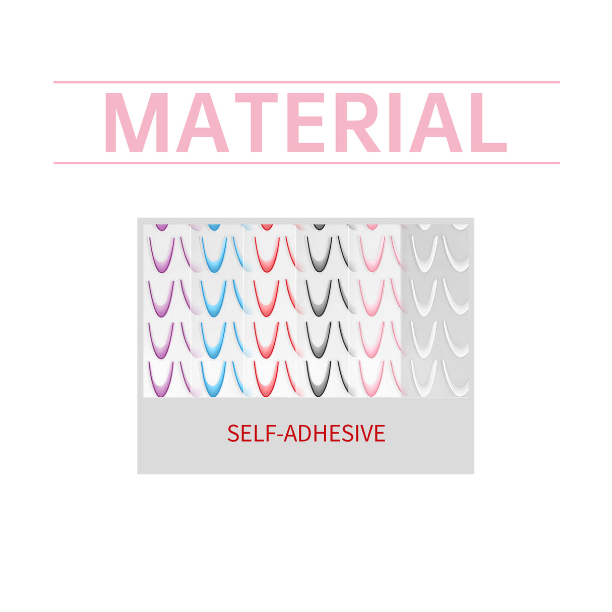 Pegatinas de uñas con degradado francés Pegatinas de uñas con degradado Decoración de uñas fácil Pegatinas de uñas personalizadas