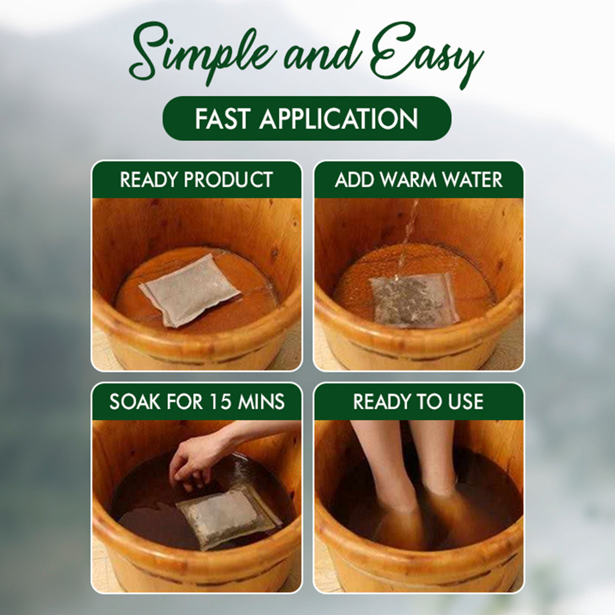 Ginger Foot Bath Pack Lymphatic Relief Muscle Soreness Slimming Foam Foot Pack To Remove Wet Cold Storm Sweat Body - V.I.P Digital Presence
