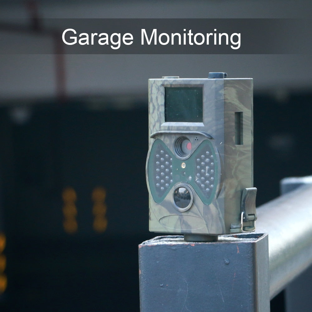 Cámara de caza HC300A para fauna silvestre, inalámbrica, con LED infrarrojo, visión nocturna y vigilancia.