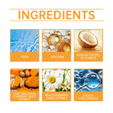 Mousse limpiadora de cúrcuma para una limpieza suave de la piel facial. Limpiador de poros. Cuidado hidratante de la piel.