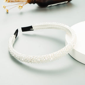 Fish Line Braided String Crystal Hair Band Korean Temperament Senior Sense Wash Face Headband - V.I.P Digital Presence