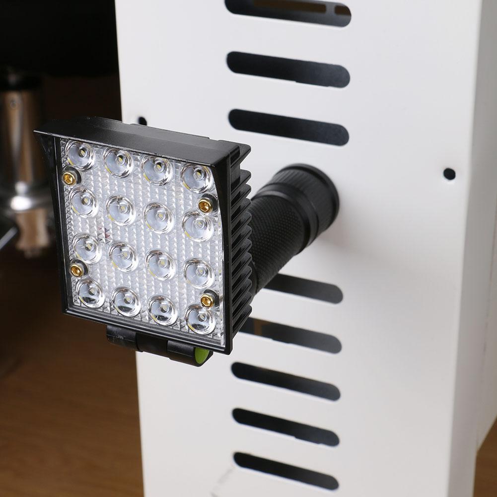 16 LEDs Work Flashlights White Red Blue Light Car Repair Working Lamp USB 18650 Torch Built-in Magnet Hook - V.I.P Digital Presence