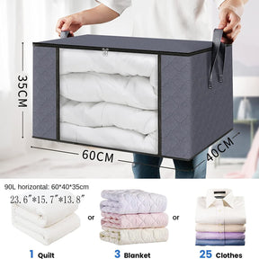 Storage Box Transparent Window Clothes Sorting Bag - V.I.P Digital Presence