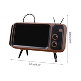 Retro TV Mobile Phone Screen Stand Cell Phone Mounts Holder for 4.7-5.5in mini Waterproo Mobile Phone Screen for Smart Phone - V.I.P Digital Presence
