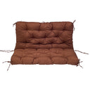 Outdoor 2/3-seater bench/swing cushions: thickened, with backrest, waterproof. - V.I.P Digital Presence