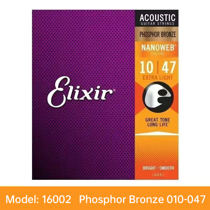 Acoustic Guitar Strings: 80/20 Bronze with NANOWEB Coating, Long - lasting Bright Tone, Comfortable Feel, Medium 13 - 56 - V.I.P Digital Presence