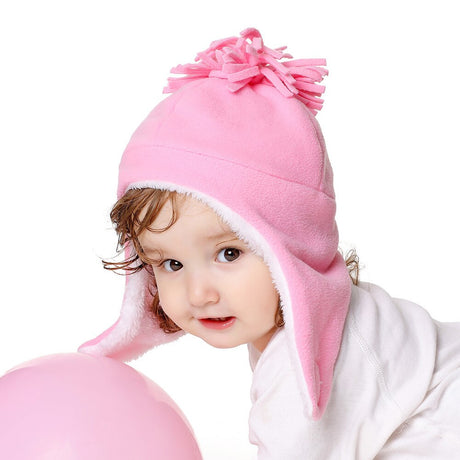 Hat Baby Boy Gloves Set Beanie Newborn Photography Accessories Children's Cap With Ears - V.I.P Digital Presence