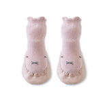 Baby Floor Shoes And Socks Soft Bottom Mid-Tube To Prevent Korean Style Super Cute Cartoon Baby Toddler Socks Shoes - V.I.P Digital Presence