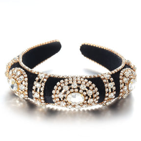 Golden Velvet Super Flash Set Colored Water Diamond Sponge Head Hoop - V.I.P Digital Presence