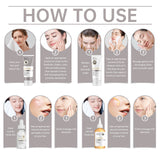 Set para el cuidado del acné, iluminador, hidratante suave, reparador de la piel, set facial hidratante