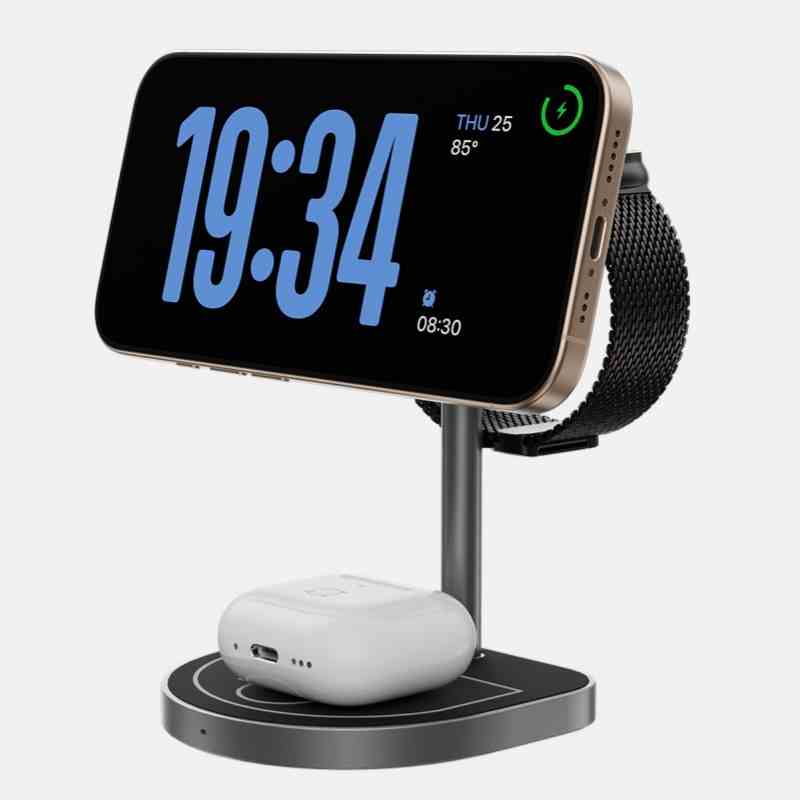KUXIU X85 3-in-1 Basketball Magnetic Wireless Charger Compatible with Apple Family Bucket, Giving Boyfriend a Good Item - V.I.P Digital Presence