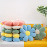 Daisy Flower Shaped Office Cushion, Computer Cushion, Sun Flower Tatami Cushion, Flower Petal Pillow, Cute Packaging - V.I.P Digital Presence