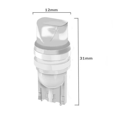 10Pcs T10 W5W Ceramic 3D LED Waterproof Wedge Licence Plate Lights WY5W Turn Side Lamp Car Reading Dome Light Auto Parking Bulb - V.I.P Digital Presence