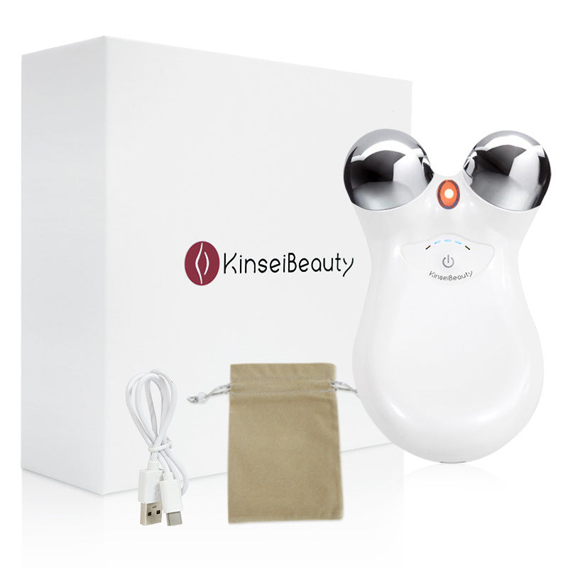 Face Micro Current Household Beauty Instrument Micro Current Second-Generation Beauty Instrument Roller Instrument 3D Lifting And Tightening Facial Beauty Instrument - V.I.P Digital Presence