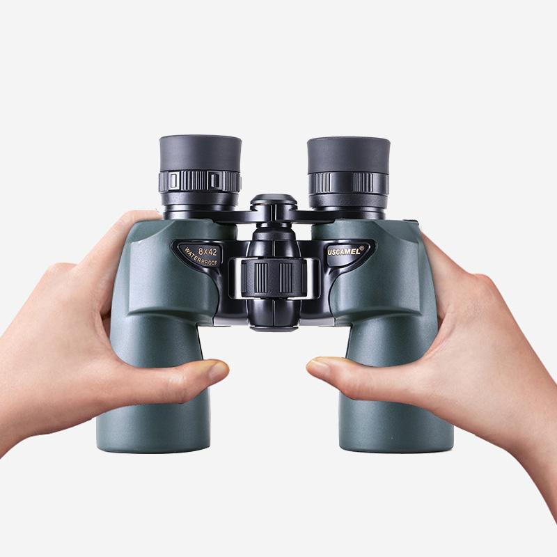 USCAMEL Binoculars 8x42 Professional Hunting Telescope Watching Birds Camping(Olive Green) - V.I.P Digital Presence