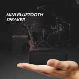 Bluetooth speaker wireless speaker square double speaker mini pocket portable metal ultra-thin exquisite bluetooth speaker - V.I.P Digital Presence