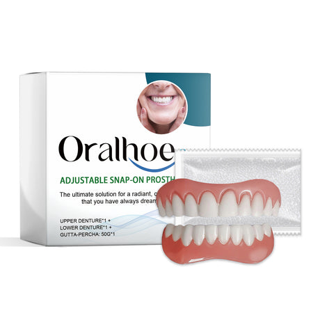 Silicone Denture Repair Set, Everyday To Enhance The Beauty Of Smile Comfortable Material Modification Teeth - V.I.P Digital Presence