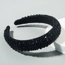Hair Hoop Hand Woven Beaded Head Hoop Female Baroque Sponge Hair Bundle Korean Style Of The Net Red Face Wash Hair Accessories - V.I.P Digital Presence