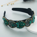 Hair Hoop Fashion Retro Baroque Crystal Head Hoop Korean High-End Hair Accessories Korean Version Of The Hair Cave - V.I.P Digital Presence