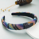 Hair Hoop Fashion New Design Shiny Gypsophila Thin Sponge Headband Korean High-End High-Skull Top Hair Accessories - V.I.P Digital Presence