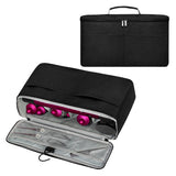 travel storage bag compatible with Dyson Airwrap Styler, a portable organizer with multi-pockets for hair curler and attachments - V.I.P Digital Presence