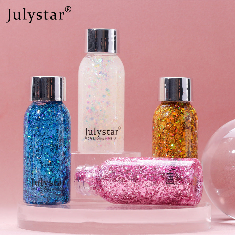 Crushed Diamond Glitter Dazzling Performance Stage Nightclub Makeup Sequins Eyeshadow Makeup - V.I.P Digital Presence