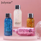 Crushed Diamond Glitter Dazzling Performance Stage Nightclub Makeup Sequins Eyeshadow Makeup - V.I.P Digital Presence