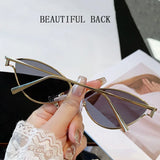 Cat Eye Sunglasses Women Trendy Vintage Vacation Designer Luxury Glasses Lentes De Sol Mujer Lunette Soleil Femme Vasos - V.I.P Digital Presence