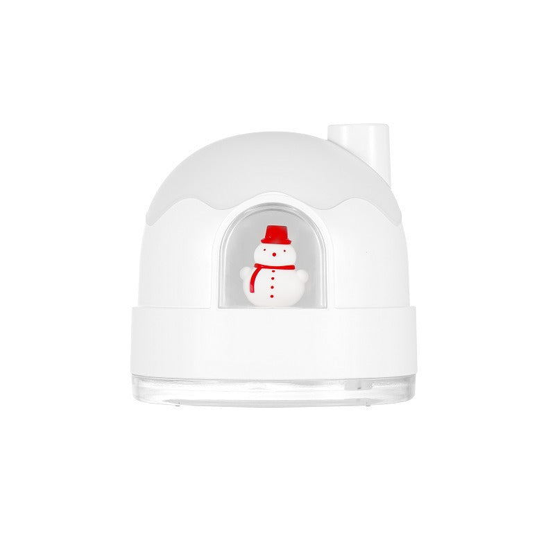 Christmas gifts Christmas gifts Snowy house night light humidifier spray water replenishing air mute humidifier - V.I.P Digital Presence