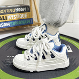 National trendy white shoes for men niche trendy thick soled sports sneakers for women - V.I.P Digital Presence
