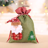 Christmas decoration gift bag, children's linen bundle mouth apple bag, candy biscuit bag, Christmas gift bag - V.I.P Digital Presence