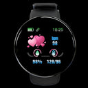 D18 Smart Bracelet Color Round Screen Heart Rate Blood Pressure Sleep Monitoring Pedometer Sports Encyclopedia Star Smart Watch - V.I.P Digital Presence